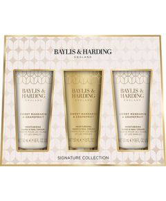 Baylis & Harding Mandarin & Grapefruit Hand Cream Set - Dárková sada krémů na ruce 50ml Ķermeņa kosmētika