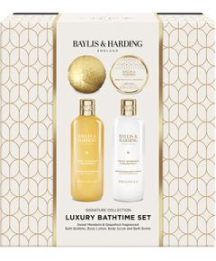 Baylis & Harding Luxury Bath Time Set ( Mandarinka & Grapefruit ) - Dárková sada koupelové péče Ķermeņa kosmētika