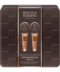 Baylis & Harding Essentials Tin Kit ( Černý pepř & Ženšen ) - Dárková sada Smaržas - NESAKĀRTOTS