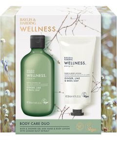 Baylis & Harding Ginger Body Care Duo ( Zázvor, Limetka & Bazalka ) - Dárková sada Ķermeņa kosmētika