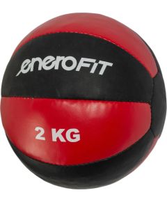 ENERO FIT medicīnas bumba 2 kg sintētiskā āda Pildbumba 