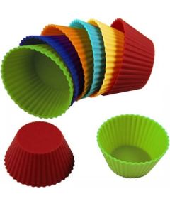 12 silikona kēksiņu formiņu komplekts, MR 1177, Maestro Citi virtuves piederumi