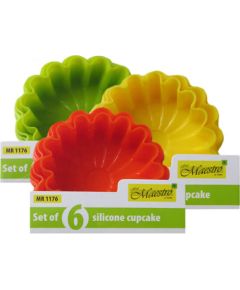 MAESTRO MR 1176 Keksiņu formiņas. 6gb, silikons Citi virtuves piederumi