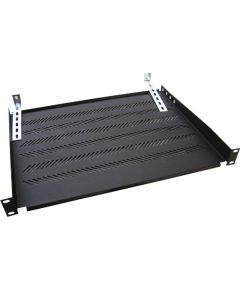 Plaukts Digitus 19" 1U 450mm (TN-19-450-1U-BK) Serveri un to komponentes