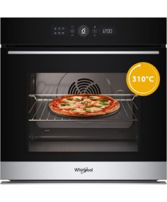 Whirlpool WOI5S8HM1SXA iebūvējamā elektriskā cepeškrāsns Inox nerūsējošā tērauda, pašattīrīšanās 6TH Sense Cepeškrāsnis, iebūvējamas