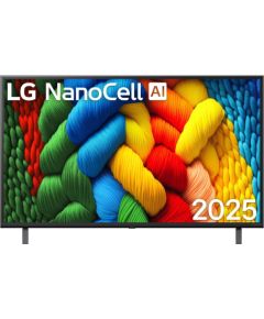LG NanoCell AI 55NANO81A6A 139.7 cm (55") 4K Ultra HD Smart TV Wi-Fi Black Телевизоры