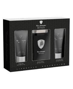 Tonino Lamborghini Mitico Gift set EDT 125 ml, shower gel 100 ml and After Shave Balsam (after shave balm) 100 ml 125ml Парфюмерные наборы