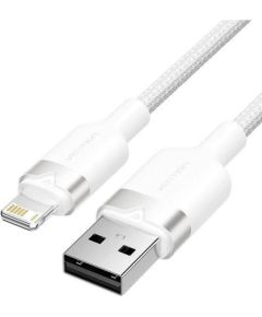 CABLE USB2.0 TO LIGHTNING/1M WHITE LANWF VENTION Дата USB-кабели