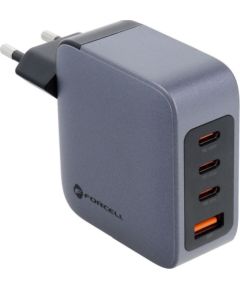 Forcell VT-46 Lādētājs 3xType C + USB QC4.0 100W Telefonu lādētāji 220v