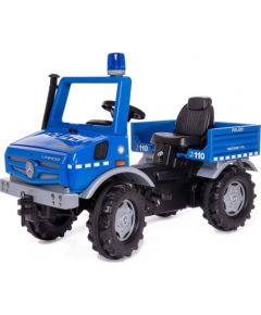 Rolly Toys Ciężarówka Samochód na pedały Unimog Merc-Benz Policja Jaunumi, Bērnu preces