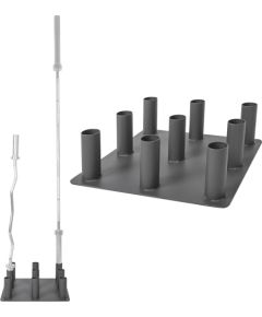 50 mm plaukts inSPORTline BR5001 Svaru stieņa statīvi