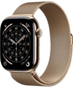 Apple Watch Series 11 GPS + Cellular 42mm Gold Titanium Case with Gold Milanese Loop Крупная бытовая техника