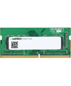Mushkin DDR4 - 16 GB - DDR4 - 3200 - CL - 22 - Single RAM (MES4S320NF16G, Essentials) RAM Operatīvā atmiņa