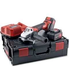 Akumulatora leņķa slīpmašīna Flex LBE 125 18,0-EC/5,0 Set; 18 V; 2x5,0 Ah akum. ar koferi Slīpmašīnas