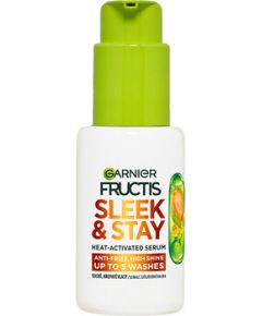 Garnier Fructis Keratin Sleek Heat-Activated Serum - Sérum pro suché a krepaté vlasy 50ml Smaržas - NESAKĀRTOTS