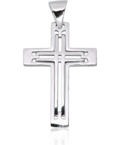 Sudraba kulons #2301829(PRh-Gr), Sudrabs 925°, rodijs (pārklājums), 4.8 gr. Krustiņi un ikonas