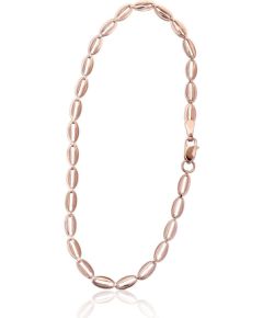 Золотой браслет #1600106(Au-R), Красное Золото 585°, длина: 19 см, 1.86 гр. Zelta aproces