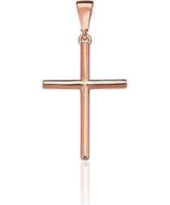 Zelta kulons #1301143(Au-R), Sarkanais Zelts 585°, 0.87 gr. Krustiņi un ikonas