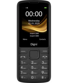 eSTAR Digni 244 4G Phone Dual Sim Black Мобильные телефоны