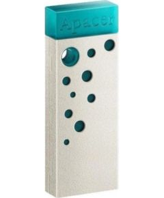 Apacer USB flash disk, USB USB 2.0, 32GB, AH11J, Turquoise green, AP32GAH11JG-1, USB A Новинки Компьютерная техника