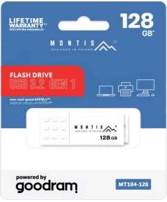 USB 3.2 128GB UME3 MT184-128 MONTIS by Goodram Jaunumi - Datori