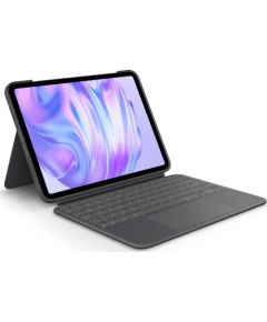 Logitech Combo Touch Keyboard and folio Case Apple iPad Pro 11" M4 Graphite Jaunumi Sadz. tehnika