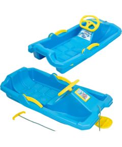 Enero PLASTMASAS RAGAVAS AR BREMZI UN STŪRI ADAŚ 84x43x25CM ZILAS Ragavas 