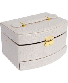 Juvelierizstrādājumu kastīte SEZANE LUX 21,5x15,5x13cm, balta Priekšnama mēbeles