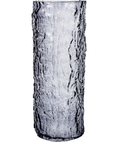 Vāze AMY D12xH30cm, pelēks stikls Interjera un Dizaina priekšmeti