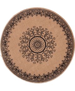 Galda sedziņa SUN D38cm, melna apdruka, mix Mēbeļu piederumi