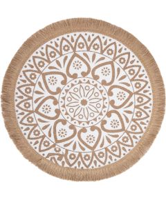 Galda sedziņa SOL D41cm, balts raksts, mix Mēbeļu piederumi