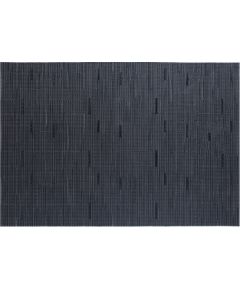 Placemat TABATA 30x45cm, black Новости, мебель, дом