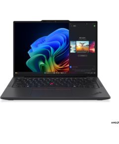 Lenovo ThinkPad X13 G6 AMD Black 13.3 " IPS WUXGA 1920 x 1200 pixels Anti-glare AMD Ryzen AI 5 PRO 340 32 GB Soldered LPDDR5x Solid-state drive capacity 512 GB AMD Radeon 840M Graphics Windows 11 Pro 802.11be Bluetooth version 5.4 LTE Upgradable Keyboard  Portatīvie datori