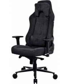 Arozzi Soft Fabric/Metal/Aluminium Gaming Chair Vernazza Soft Fabric Pure Black Gaming krēsli