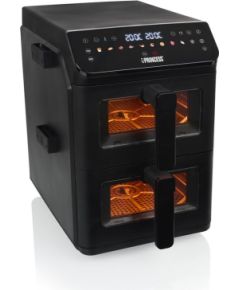 Princess Double Stack Airfryer 182490 Power 3000 W Capacity 11.2 L Black Karstā Gaisa Katli (AirFryer)