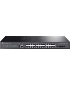 TP-Link Omada SG5428X network switch Managed L3 Gigabit Ethernet (10/100/1000) Black Коммутаторы (Switch)