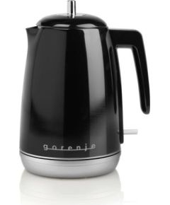 Gorenje K15RLBK electric kettle 1.7 L 2200 W Black Tējkannas (elektriskās)