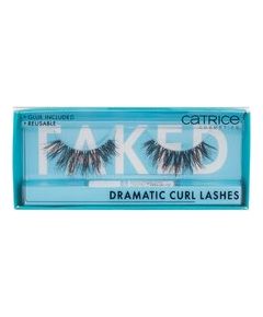 Catrice Faked Dramatic Curl Lashes - Ultralehké umělé řasy Black Dekoratīvā kosmētika