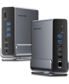 NB ACC DOCKING STATION 15IN1/USB-C MST TPUH0 VENTION Datoru dokstacijas