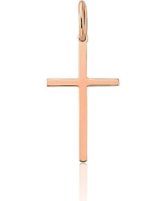 Zelta kulons #1301141(Au-R), Sarkanais Zelts 585°, 0.27 gr. Krustiņi un ikonas