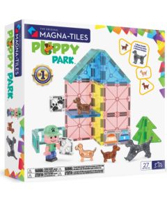 MAGNA-TILES Magnētiskais konstruktors Kucēnu parks, 27 gab. Konstruktori 