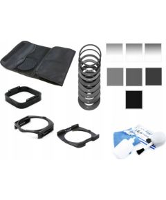 Filtr Massa Zestaw typu COKIN 25w1 Filtry Szare ND + Etui + 2x Uchwyt + Osłona + Zestaw czyszczący Statīvi un piederumi