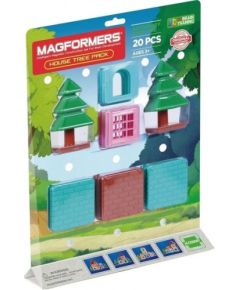 Magformers Akcesoria do klocków magnetycznych Domek (798007) Konstruktori 