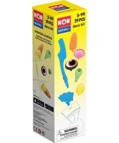 Geomag Klocki magnetyczne KOR Deco KIT 29 elementów Konstruktori 