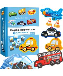 Smily Play Książka magnetyczna puzzle pojazdy SP85300 53006 Konstruktori 
