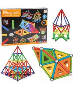 Trifox Klocki magnetyczne 158elem A-1030 78968 Konstruktori 