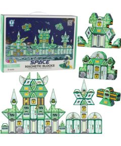 Leantoys Klocki Magnetyczne Kosmos Stacja Kosmiczna 4D 172el LEAN Toys Konstruktori 