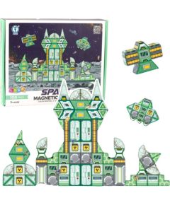 Leantoys Klocki Magnetyczne Kosmos Stacja Kosmiczna 4D 108el LEAN Toys Konstruktori 