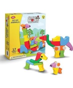 Teka Klocki magnetyczne Zoo 17el Konstruktori 