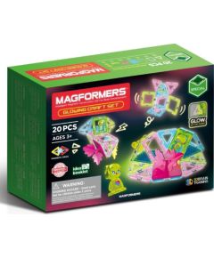 Magformers MAGFORMERS GLOWING CRAFT 20 EL. Konstruktori 